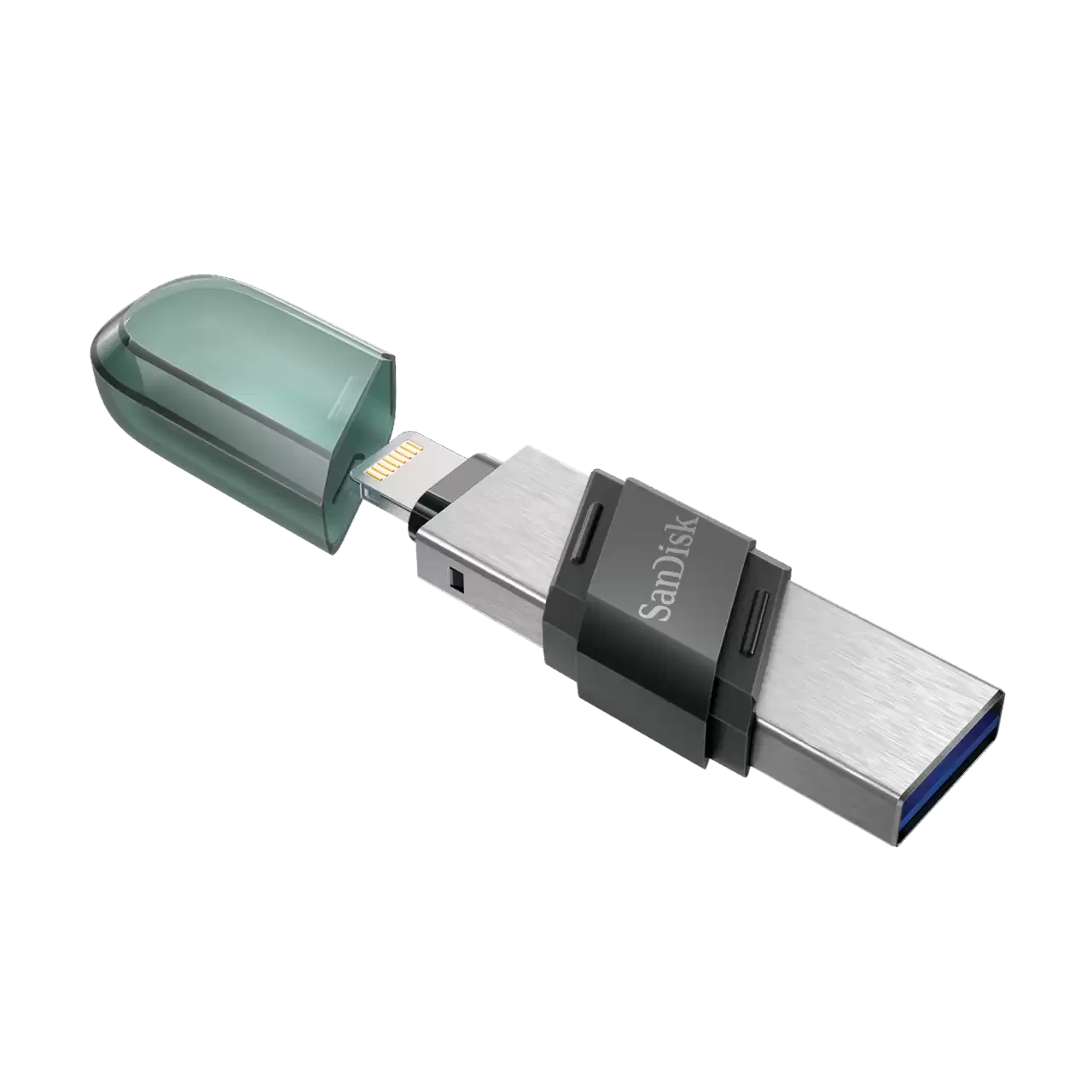 USB Lightning cho Iphone SanDisk iXpand Flash Drive Flip SDIX90N 64GB